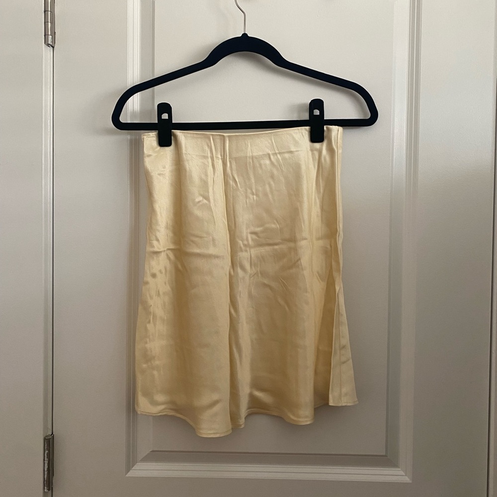 H&M Satin Skirt